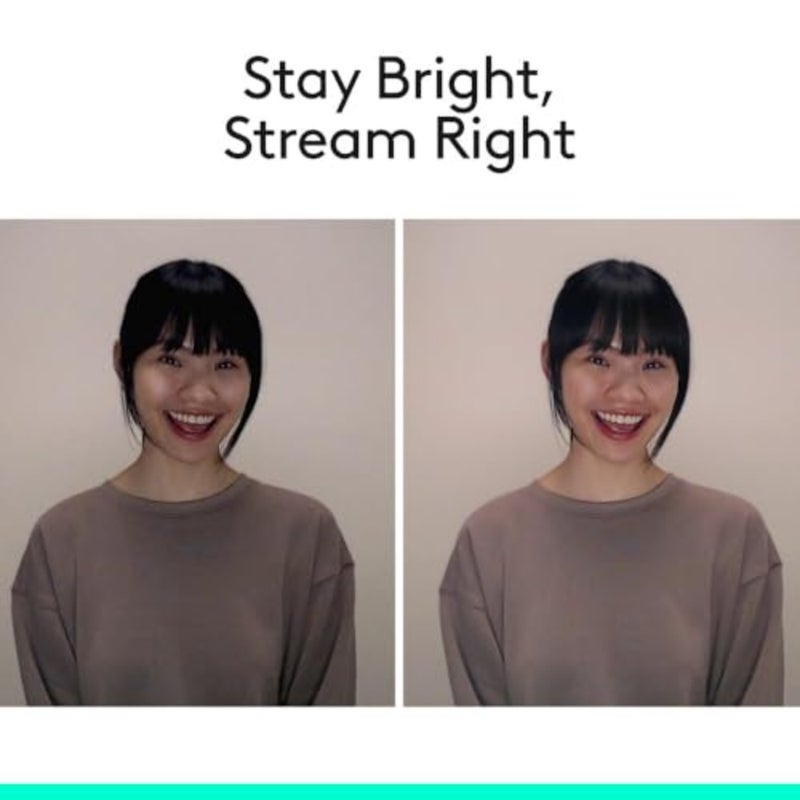 لبث YouTube Twitch: كاميرا ويب بلاستيكية سوداء بدقة 1080 بكسل/30 إطارًا في الثانية مع صوت ستيريو وتصحيح الضوء عالي الدقة والتركيز التلقائي - Image 3