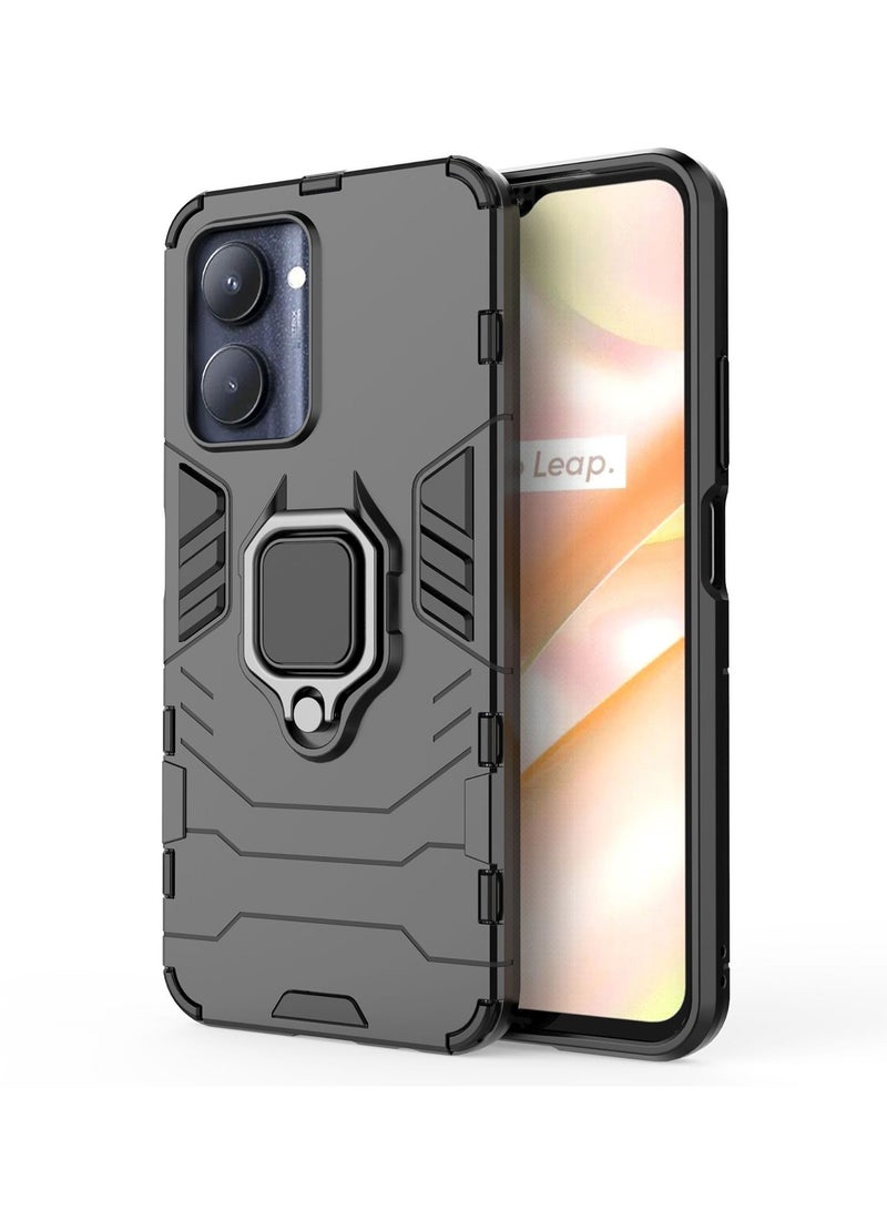 Realme C33 4G/C30/C30S Case Cover Protector Accessories with Anti-Scratch Shockproof Anti-Fingerprints Back Cover with 360 Car Mount Magnetic Ring Holder Case Realme C33 4G Protector - Image 5