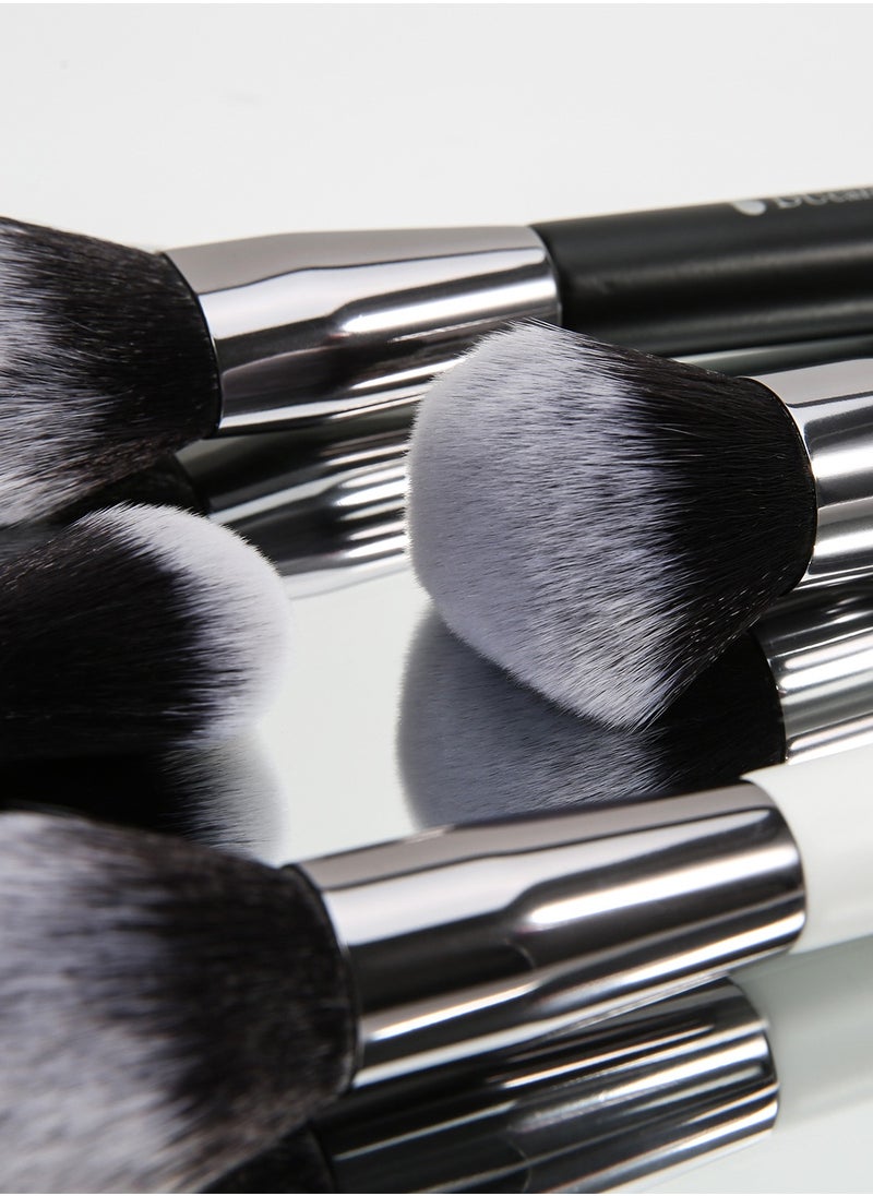 DUcare Professional Makeup Brushes Set Panda Series Makeup Brush Kit 31Pcs Kabuki Foundation Blending Face Powder Blush Concealers Eye Shadows With Leather Case Organizer  - Image 3