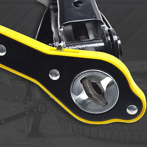 VKALTUL Auto Labor-Saving Jack Ratchet Wrench with Long Handle for Scissor Jack, Lug Wrench for Tire Jack, Car Jack Wrench Positive and Reversal Knob Design For Travel/Truck/SUV/Vans - Image 5