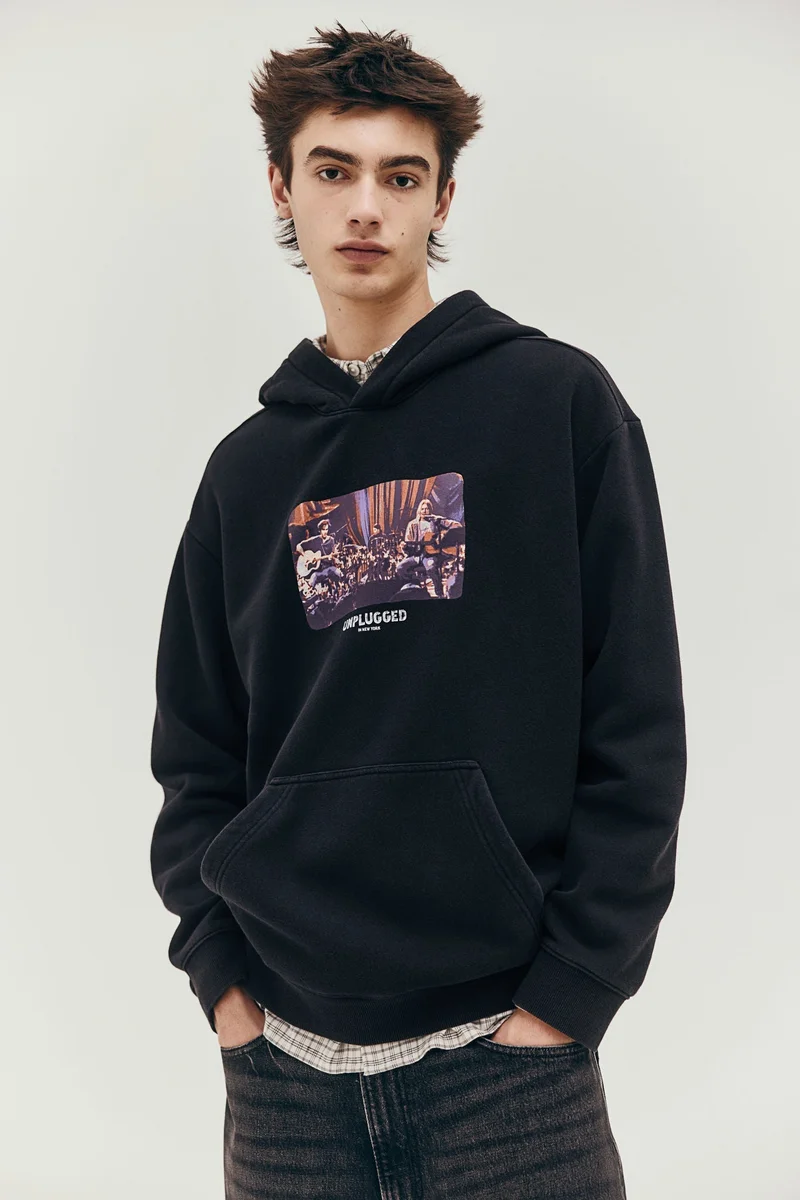 اتش اند ام Relaxed Fit Hoodie