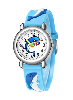 Children's Watch Boys Girls Cute Cartoon Quartz Silicone Watchband for Kids 3-10 Years Old Gift