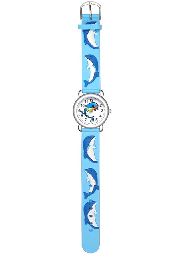 AZorb - Children's Watch Boys Girls Cute Cartoon Quartz Silicone Watchband for Kids 3-10 Years Old Gift - Image 1