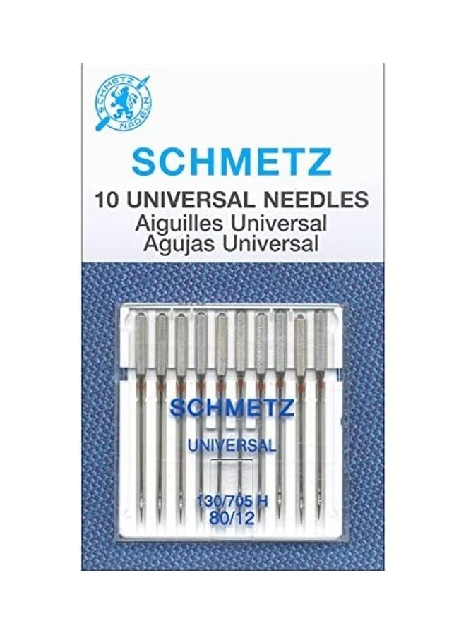 Euro-Notions Schmetz Universal Machine Needles, Size 80/12 10/Pkg