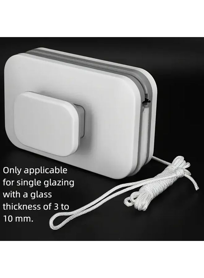 Rectangular A Double Sided Glass Scraper Tool Set with Anti Fall Safety Rope and Floor Accessories - Image 2