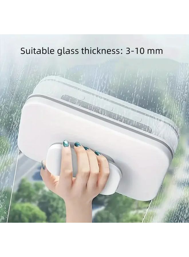 Rectangular A Double Sided Glass Scraper Tool Set with Anti Fall Safety Rope and Floor Accessories - Image 1