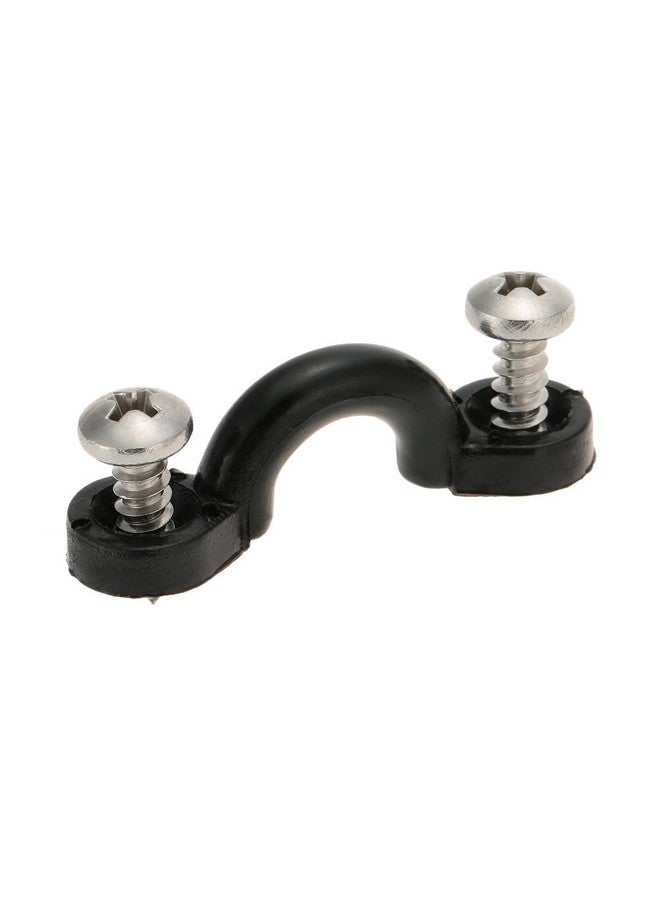 docooler 10Pcs Nylon Bungee Deck Loops Tie Down Pad Eye With 20 Screws For Boat Kayak Deck Rigging Kit - Image 5