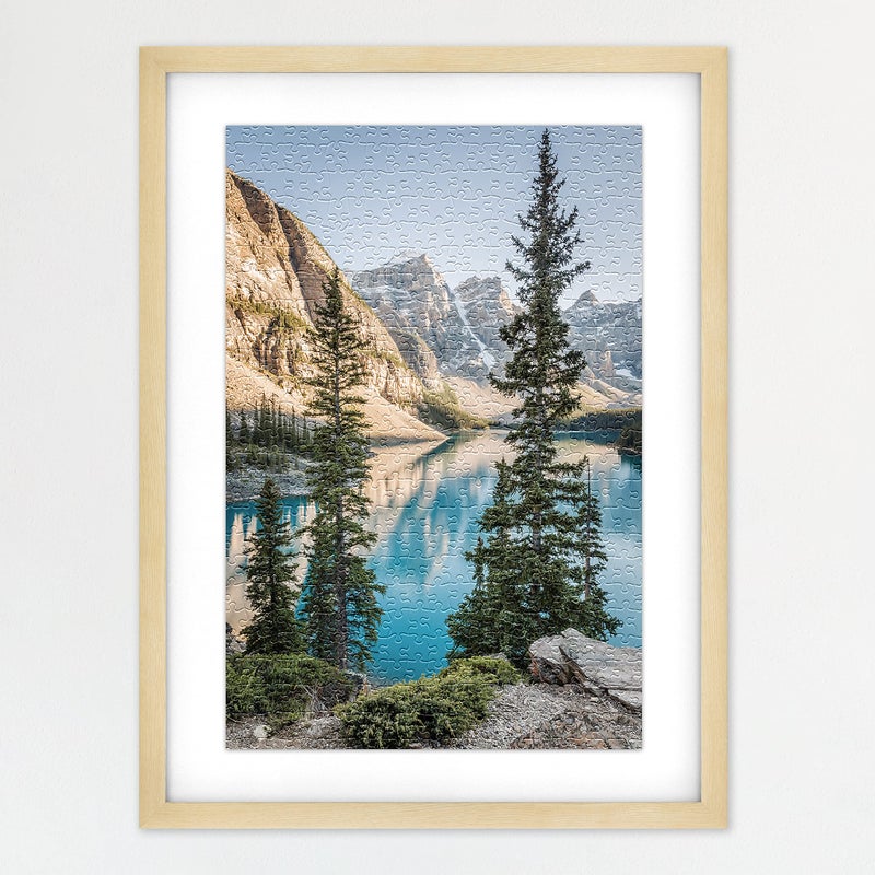 MCS Frame for Puzzles, Natural, 20 x 27 in or smaller - Image 1