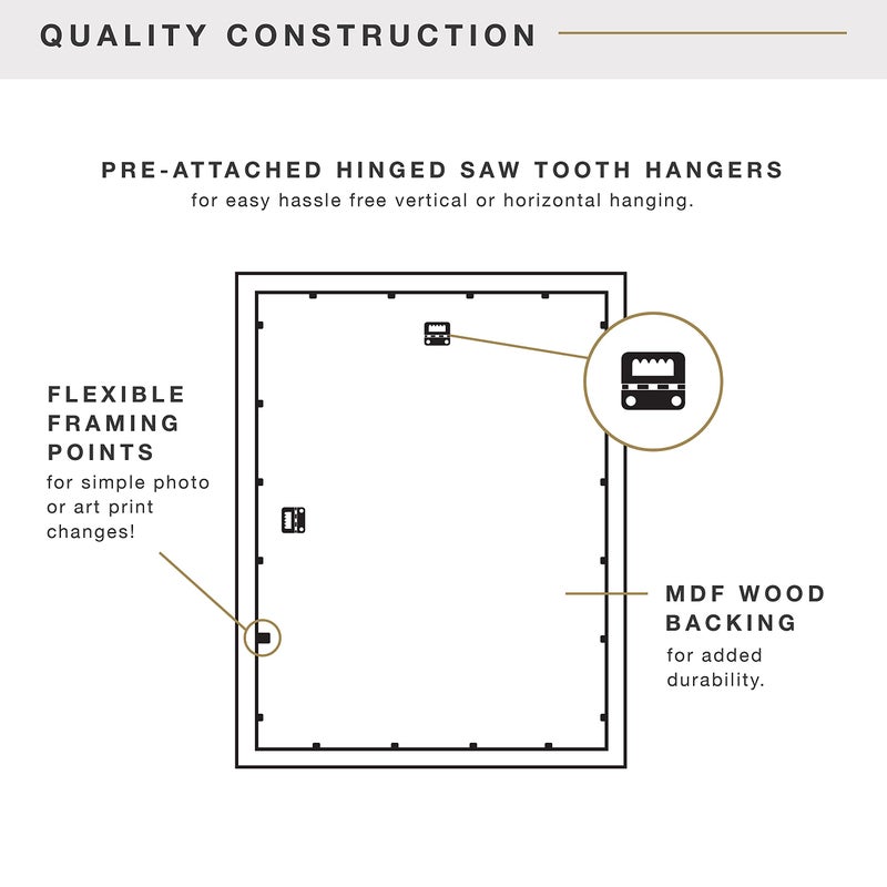 MCS Frame for Puzzles, Natural, 20 x 27 in or smaller - Image 4
