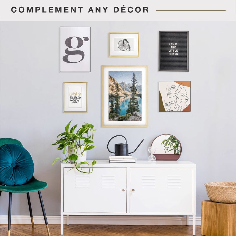 MCS Frame for Puzzles, Natural, 20 x 27 in or smaller - Image 2