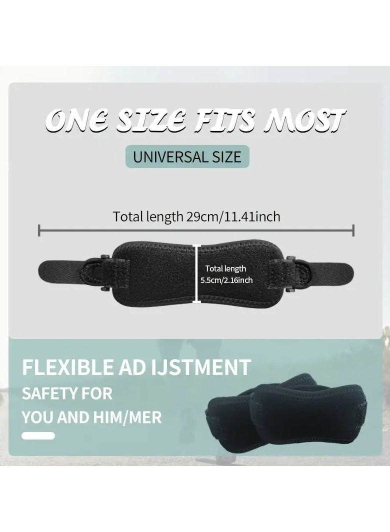 Goolsky حزام ركبة باتيلا 1 قطعة، دعامة دعم الركبة للمشي، كرة القدم، كرة السلة، الجري، ركبة القافزين، التنس، الكرة الطائرة والسكوات - Image 5