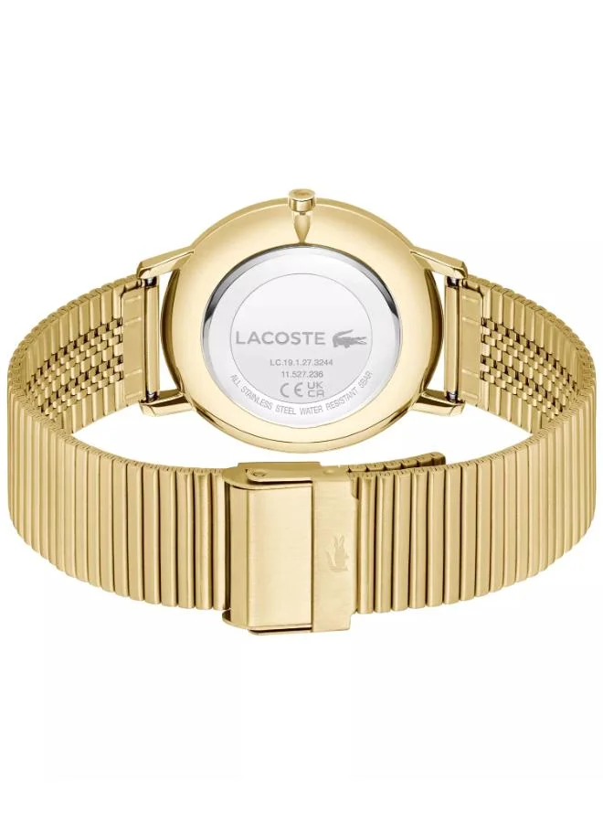 لاكوست ساعة كرورجين كوارتز بعقارب وسوار فولاذي