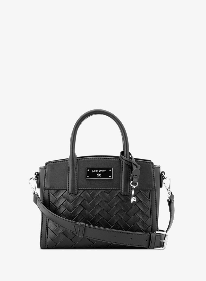 NINE WEST Ledger Mini Satchel Bag - Image 1