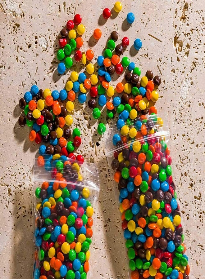 Restaurantware Bag Tek 6.5 x 3 Inch Resealable Zip Bags 100 High Clarity Zip Bags - For Snacks Nuts Seeds Candy Treats & More Clear Plastic Zipper Storage Bags - Image 3