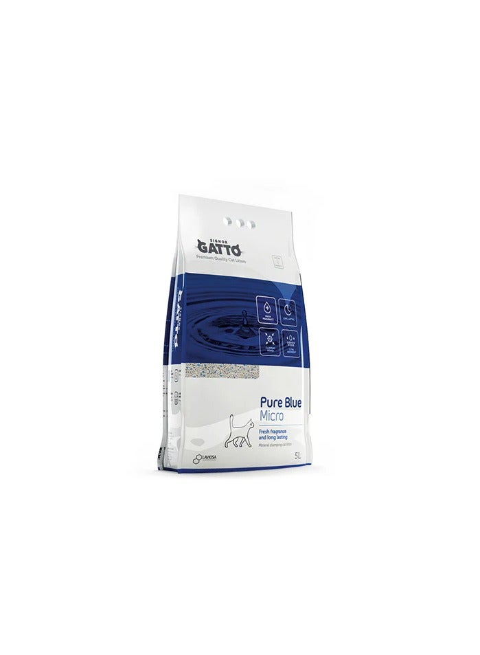 Signor Gatto Pure Blue Micro Cat Litter 10L
