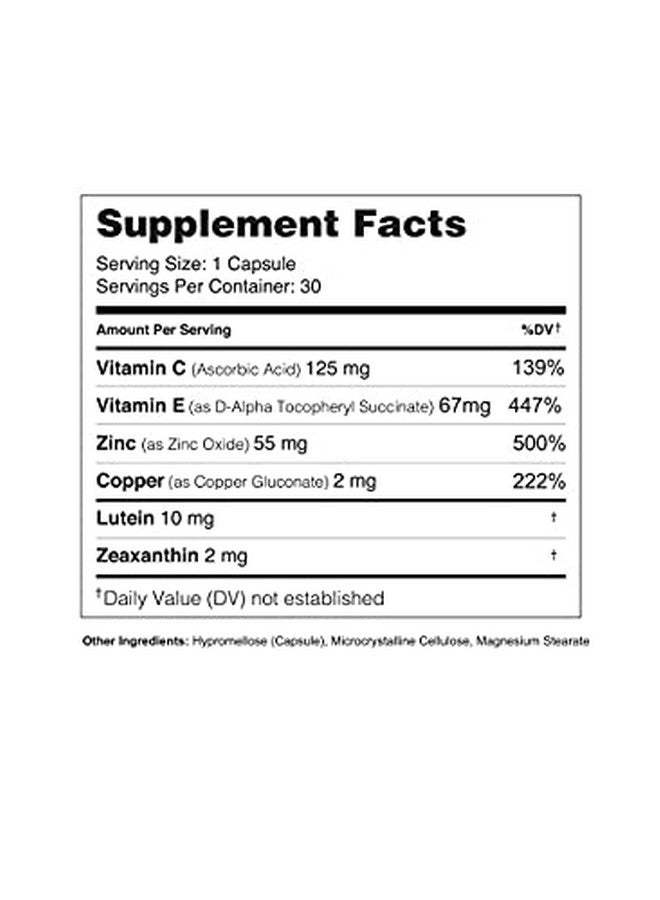 Visual Advantage Premier Formula For Eye Health Three Month Supply Developed For Age Related Macular Support (Amd) Only 1 Pill Per Day - Image 4