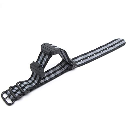 Lijinlan Strap Compatible with Casio G-Shock, Men Nylon Replacement Watch Band for G-Shock DW5600/GWM5610/DW6900/DW9052/GW100/GA100/GD120/GA400 - Image 2