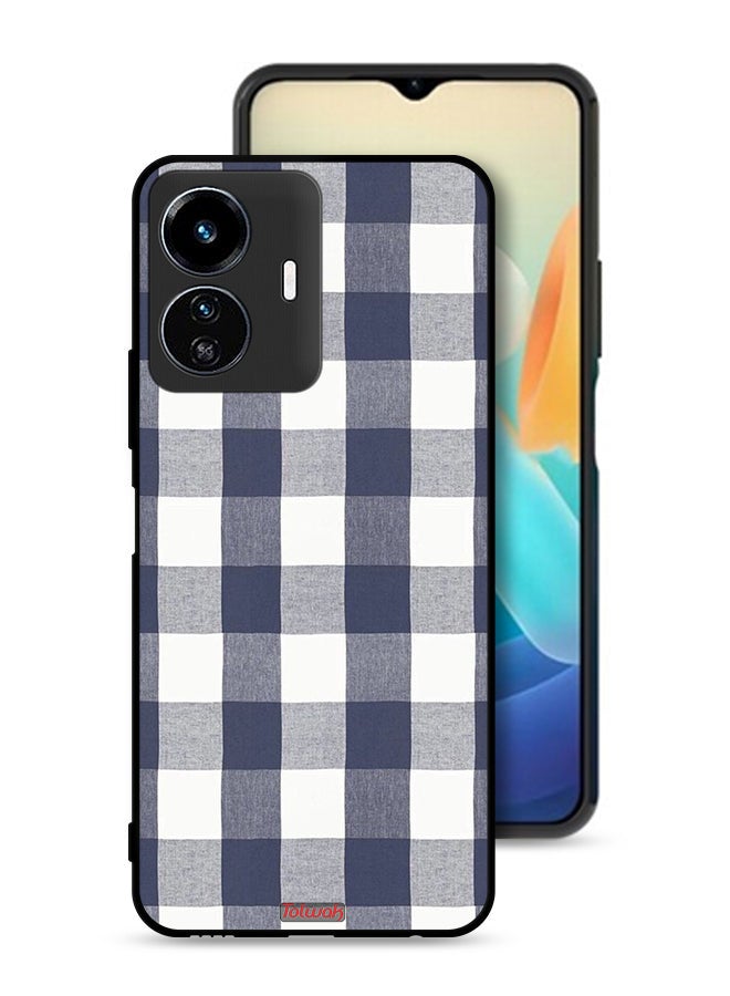 Tolwak Vivo Y77e 5G Protective Case Cover Cloth Pattern - Image 1