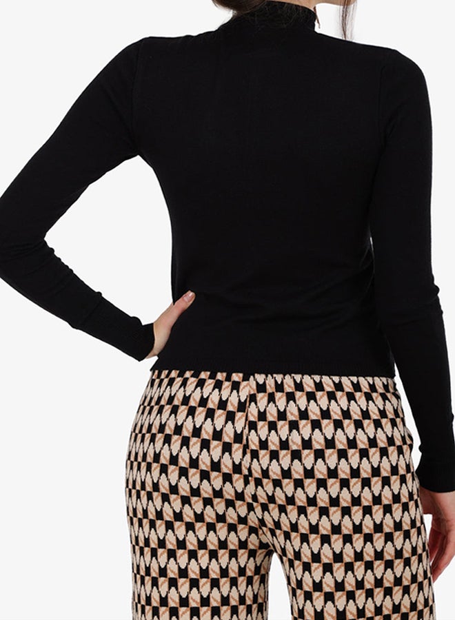 Carina Slim Mock Neck Top - Image 4