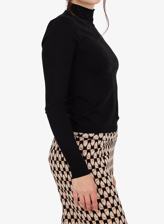 Carina Slim Mock Neck Top - Image 2