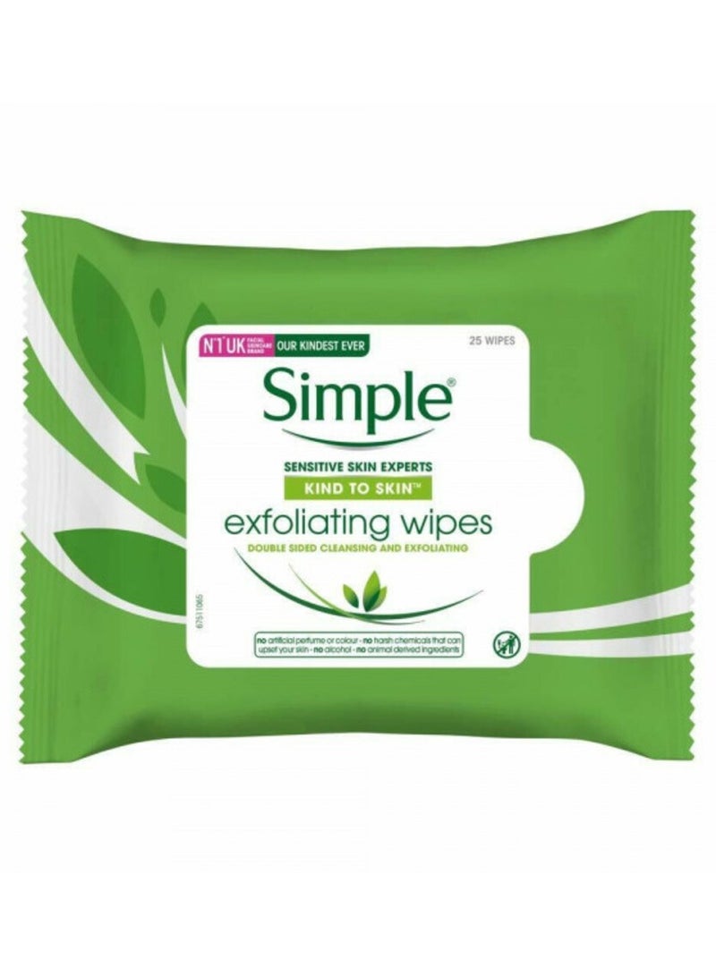 Exfoliating Wipes 25`S