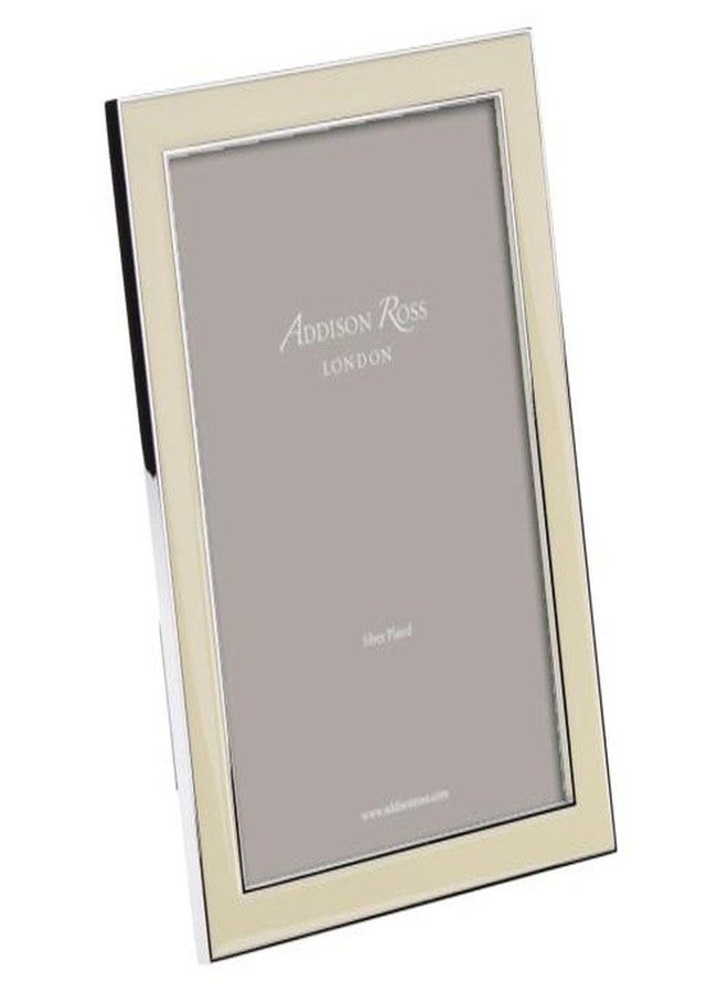Addison Ross Silver Trim Vanilla Enamel Picture Frame 15mm by Addison Ross - Image 2