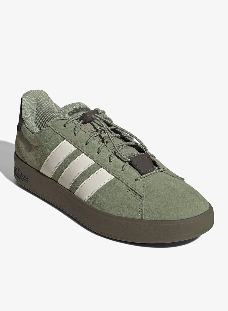 Adidas TENGRN/OWHITE/OLISTR Grand Court 3.0 for Men | Best Price UAE