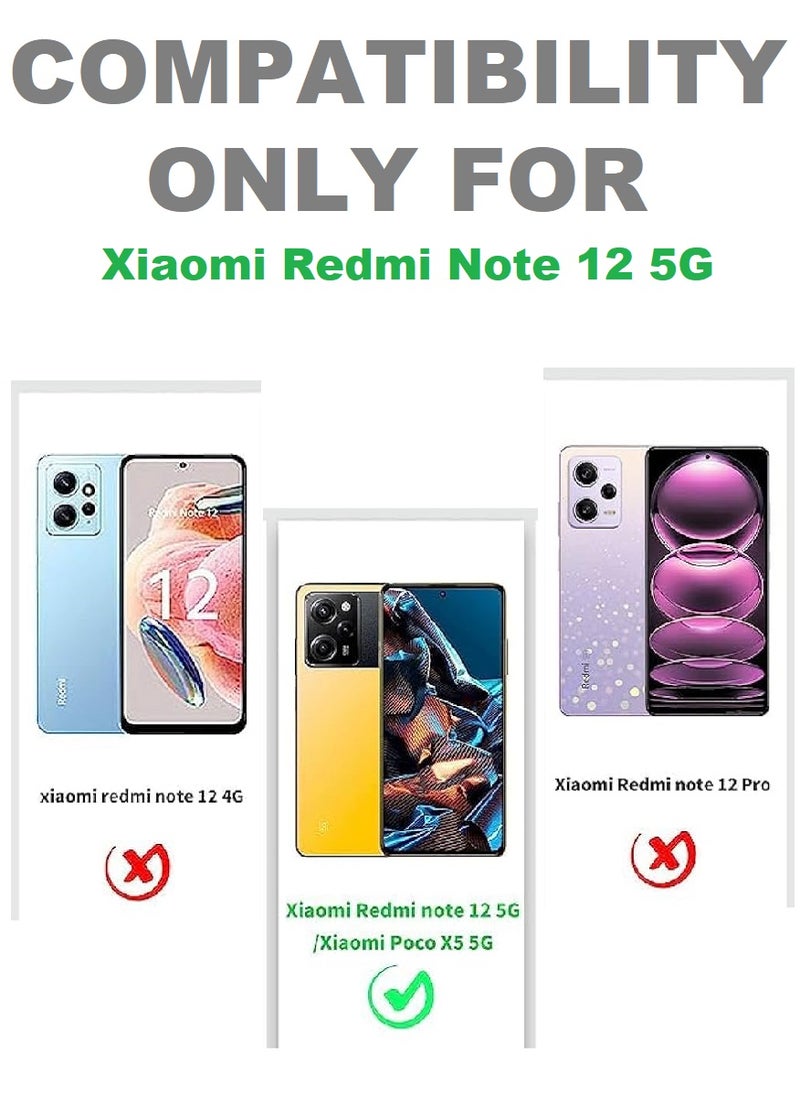 Super 2 Pieces Tempered Glass Screen Protector 5D Designed For Xiaomi Redmi Note 12 5G Full Glue Edge to Edge Full Screen Coverage And Bubble Free - Image 3