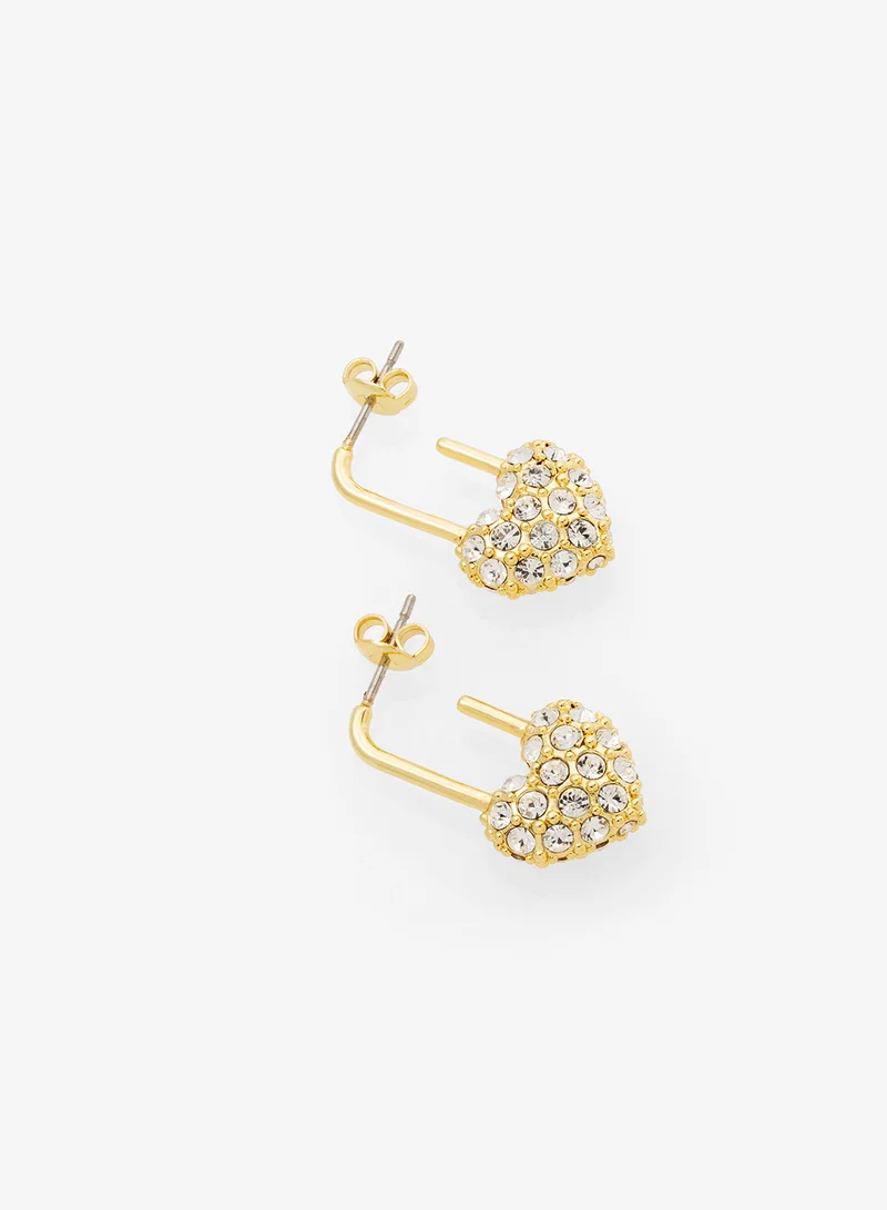 Ted Baker  Payton Pave Crystal Padlock Drop Earrings for Women | Best Price UAE
