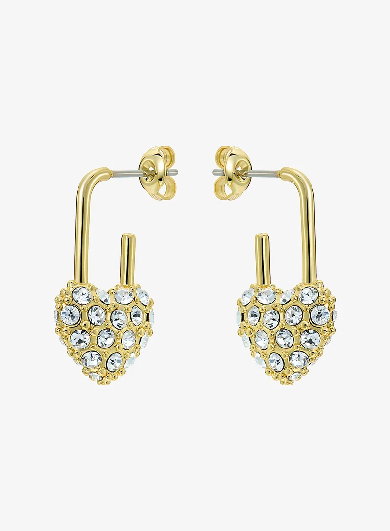 تيد بيكر أقراط متدلية بقفل بايتون المرصع بالكريستال