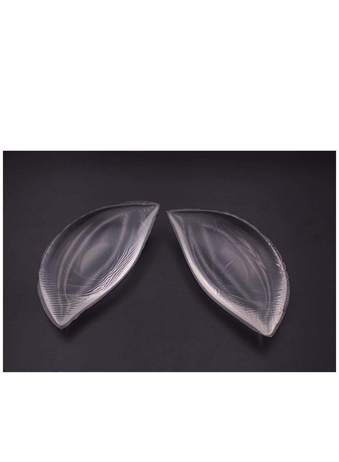 SYOSI 1Pair Womens Soft Silicone Bra Inserts Breathable Perforated Bra Swimwear Push up Booster Pads Enhancers Bra Insert Pad Booster Pads for Swimwear and Daily - Image 5