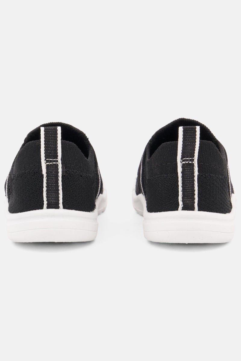 OSHKOSH B'gosh أحذية كاجوال للأطفال الأولاد سهلة الارتداء، أسود/أبيض - Image 2