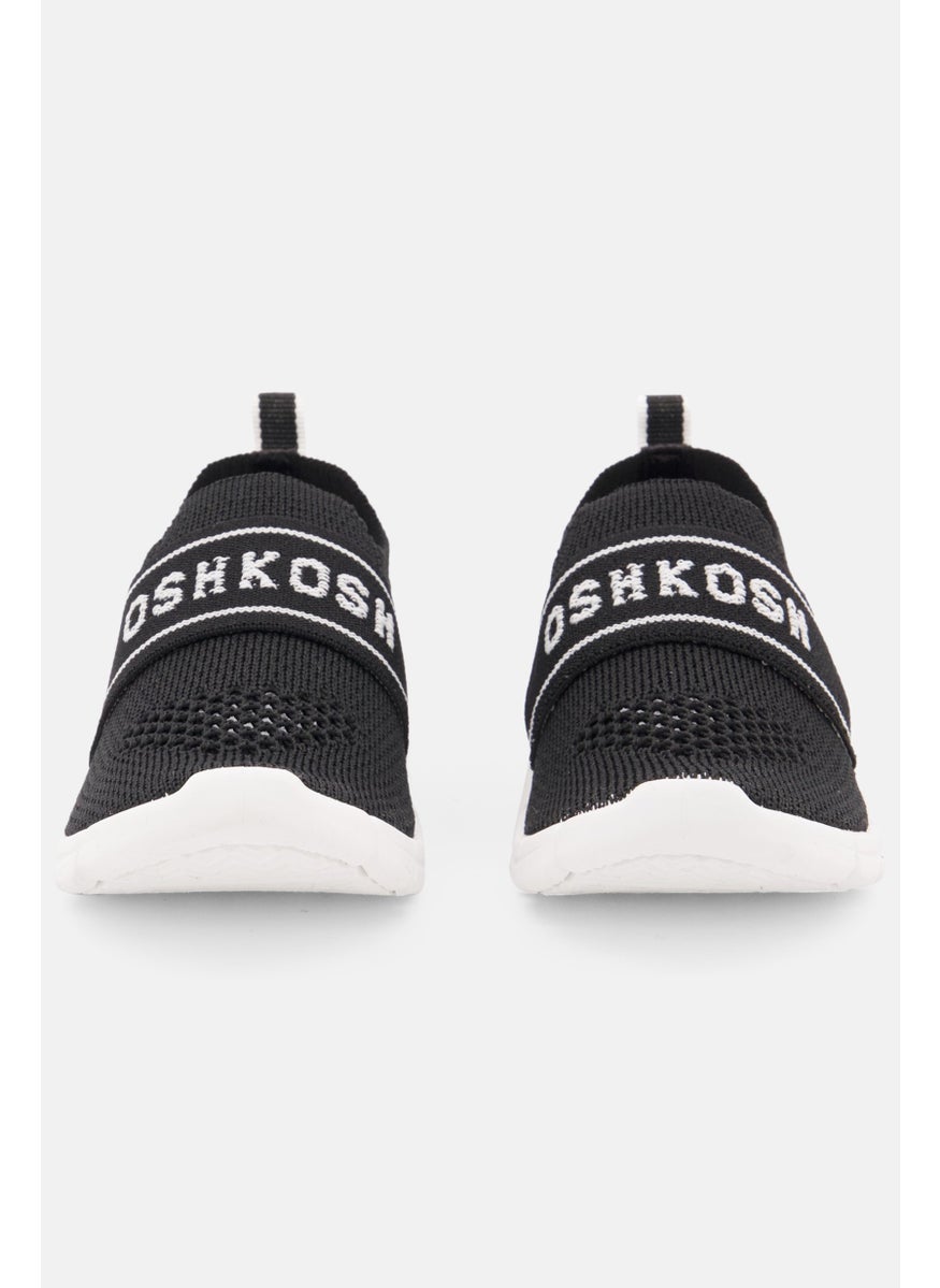 OSHKOSH B'gosh - Toddlers Boy Slip On Casual Shoes, Black/White - Image 1