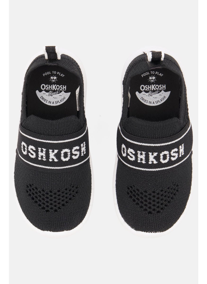 OSHKOSH B'gosh - Toddlers Boy Slip On Casual Shoes, Black/White - Image 1