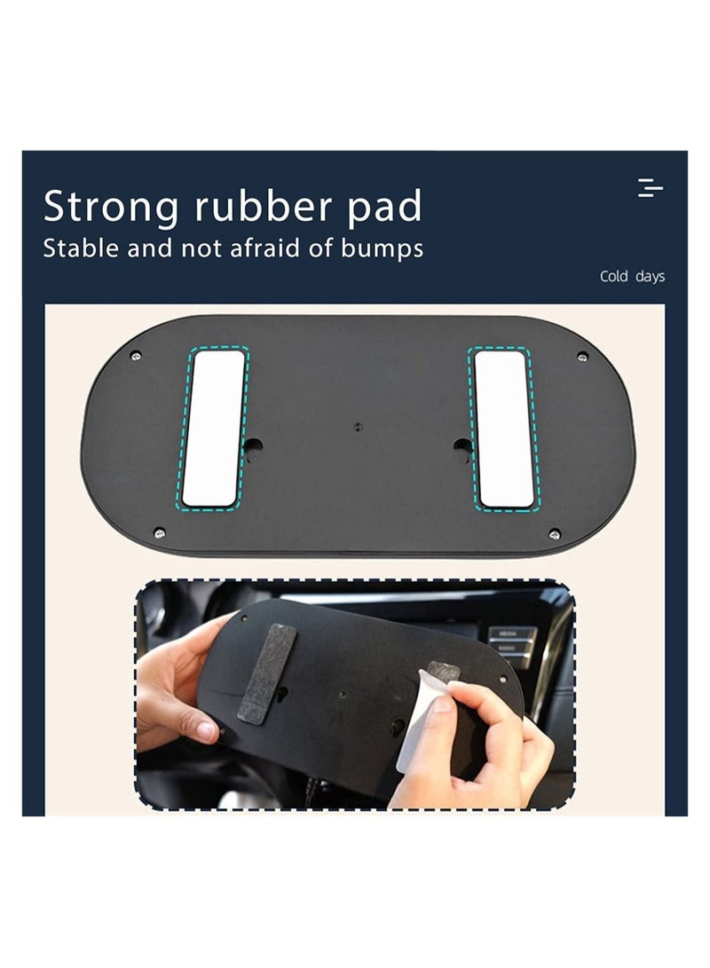 MUNTAQI Dual-Head Car Fan, 360-Degree Rotatable 2-Speed Adjustable Fan Automobile Air Cooler, Supplies for Car/SUV/RV/Truck/Boat (12V, Yellow) - Image 5