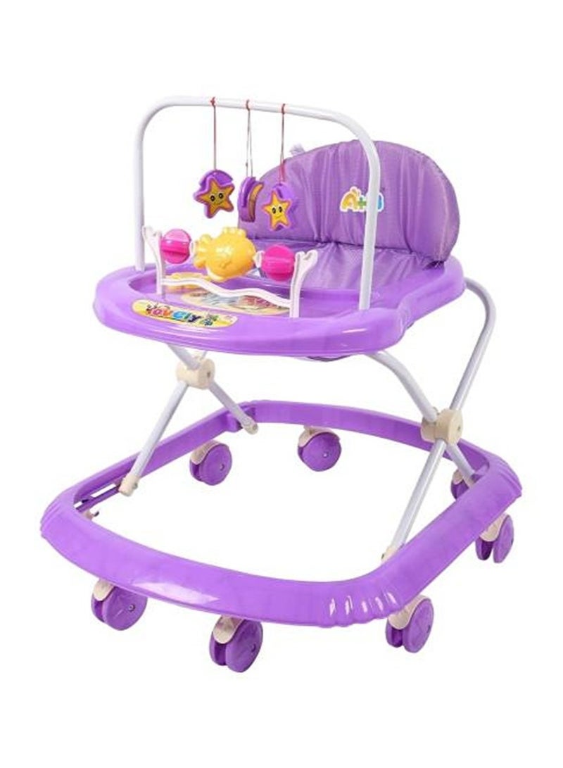 Foldable Soft Cushioned Seat Baby Walker