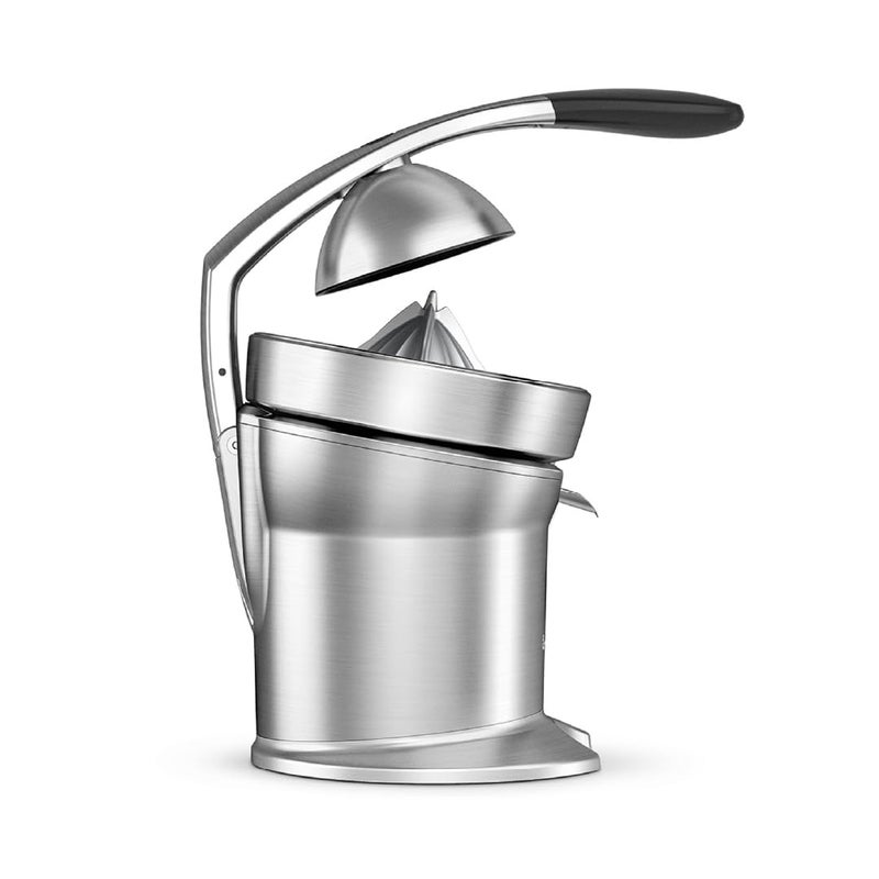 Sage - The Citrus Press Pro - Quiet Automatic Orange & Grapefruit Juicer - Lemon & Lime Squeezer - Stainless - Dishwasher Safe - Brushed Aluminium - KSA Version, 2 Year Manufacturer Warranty - Image 1