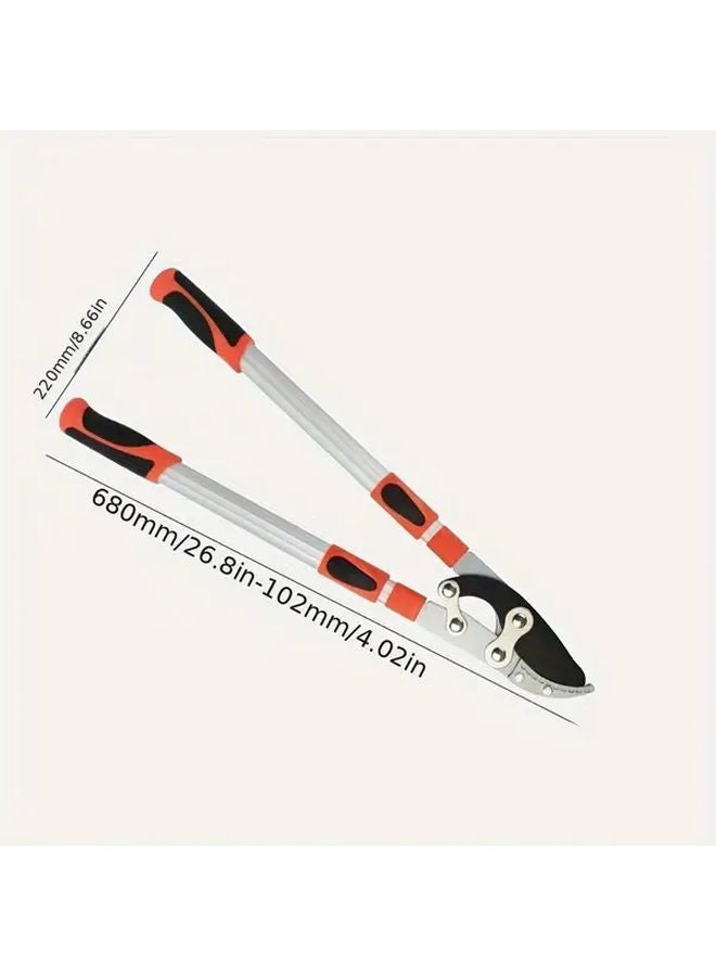 1pc Retractable Garden Scissors High Hardness Pruning Tool For Fruit Branches Flowers Trees - Image 3