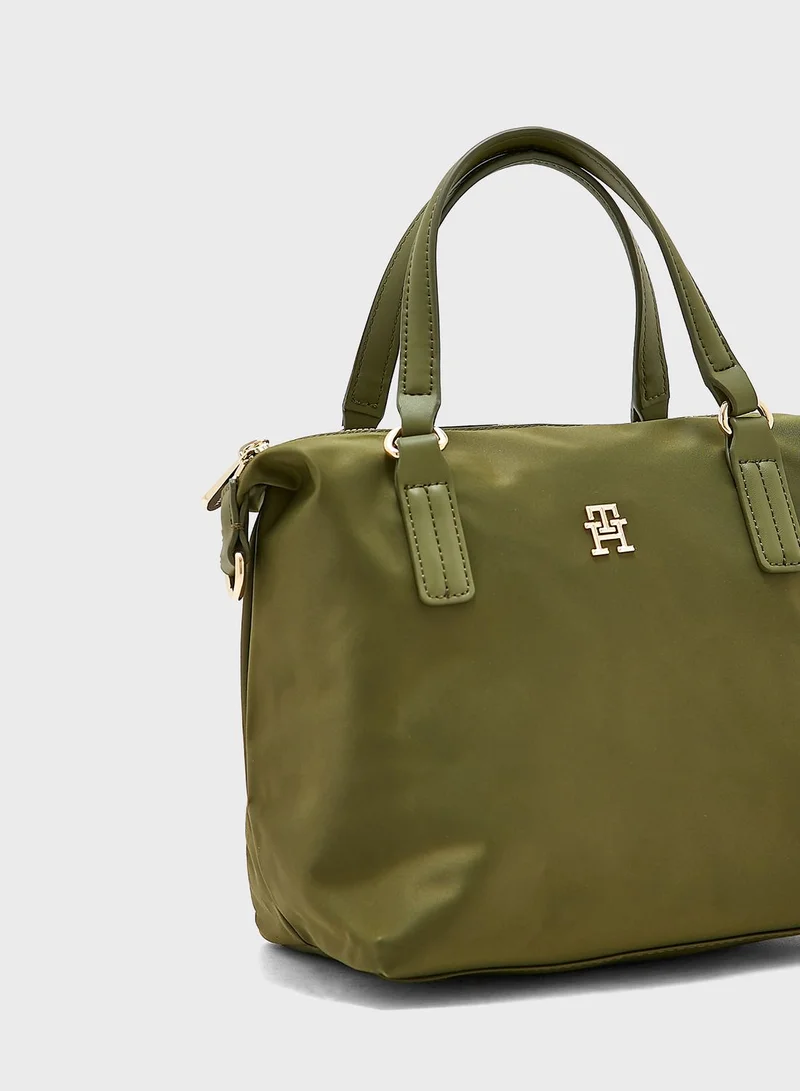 TOMMY HILFIGER Poppy Top Handle Small Tote Bag