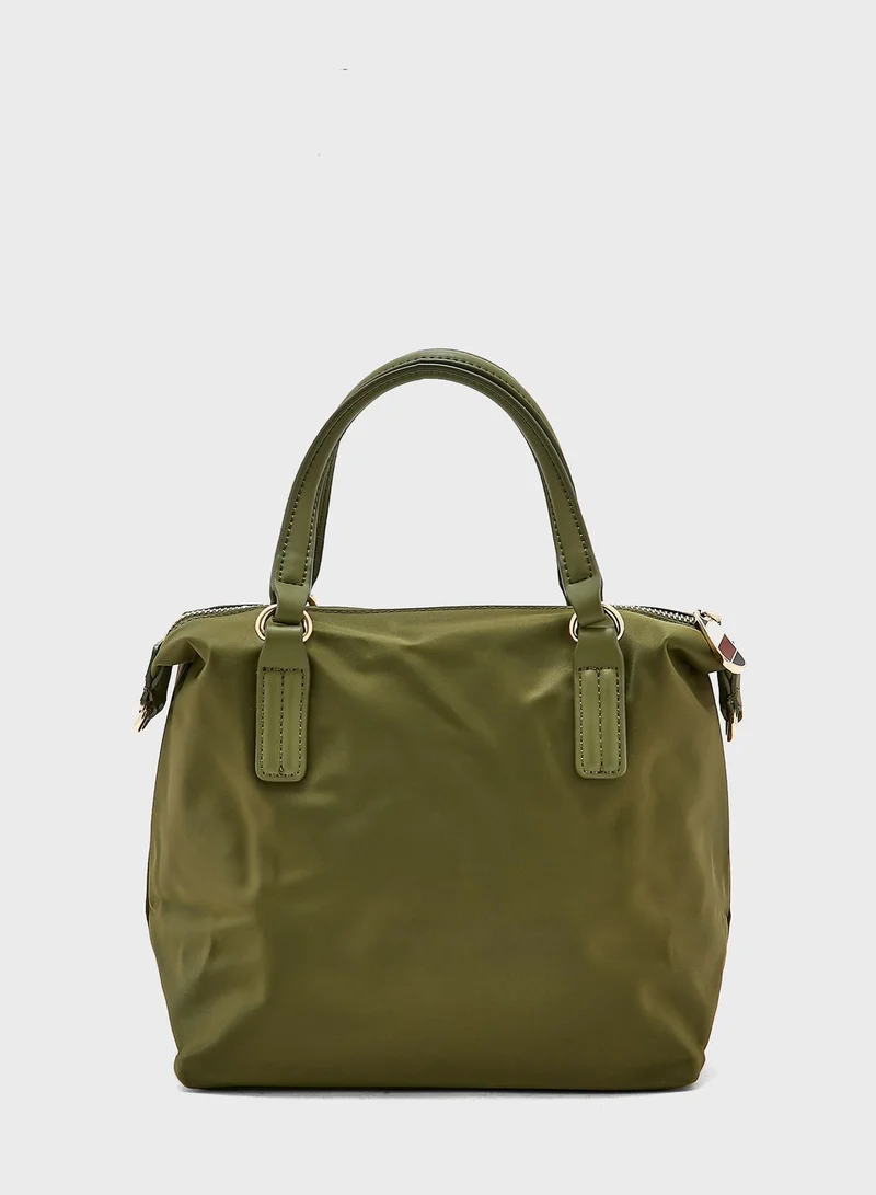 TOMMY HILFIGER Poppy Top Handle Small Tote Bag