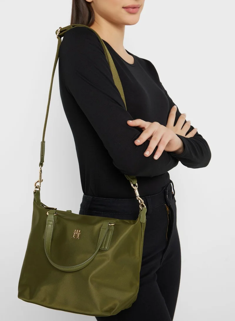 TOMMY HILFIGER Poppy Top Handle Small Tote Bag