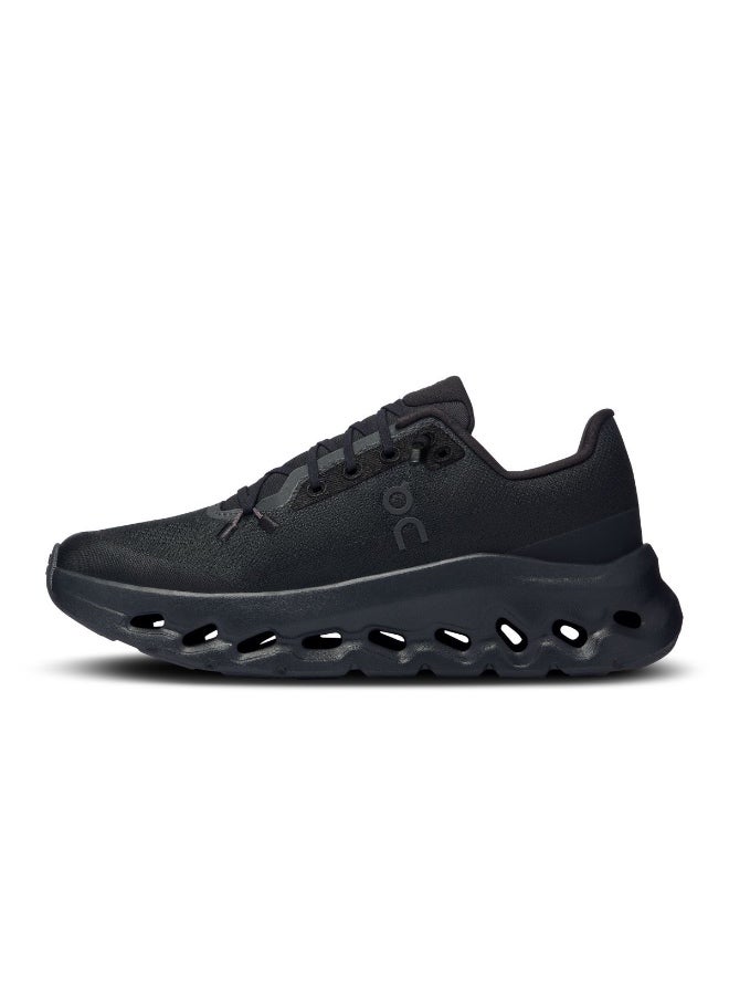 on running cloud  black unisex sneakers - Image 3