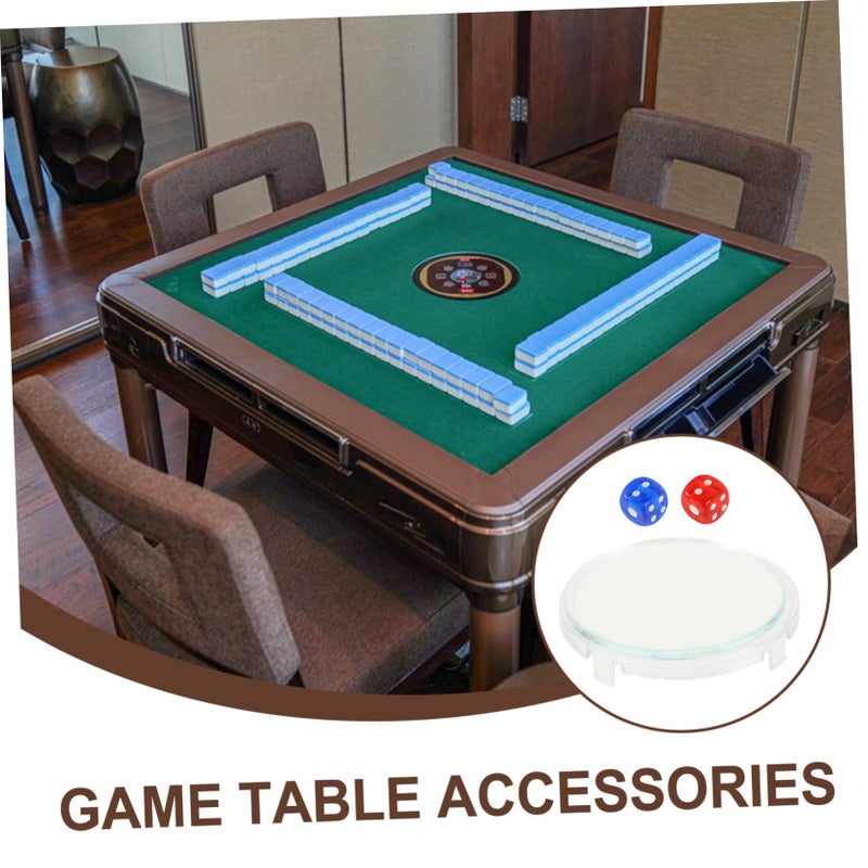 Tempered Glass Cover For Mahjong Machine Dice Tray Protective Quieter Gaming Accessory - Image 4
