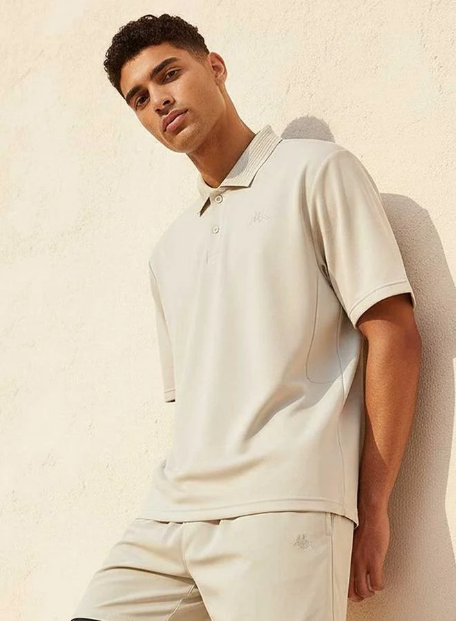 Kappa BEIGE Kappa Soft Touch Polo T shirt for Men | Best Price UAE