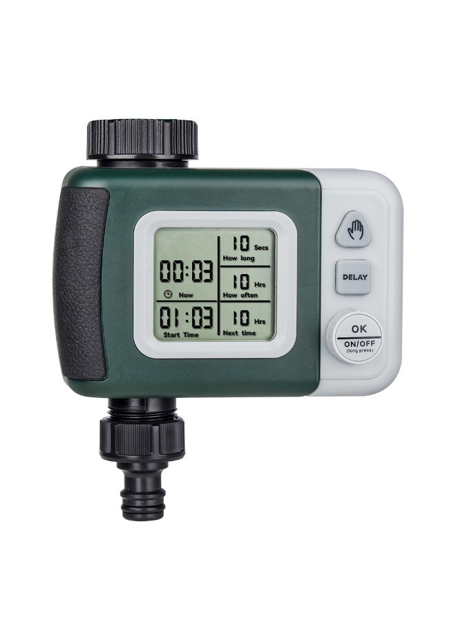 روك بو نظام الري التلقائي مؤقت مياه سهل البرمجة ثلاث وضعيات: رشاش تلقائي، تأجيل الري عند المطر، الري اليدوي للاستخدام الخارجي - Image 1