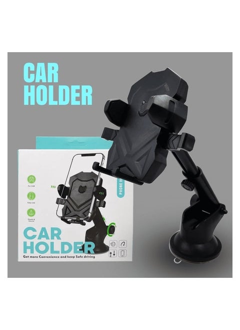 Car Mobile Phone Holder Multi Angle Rotation Extendable Universal For Car Compatible With All Mobile Phones