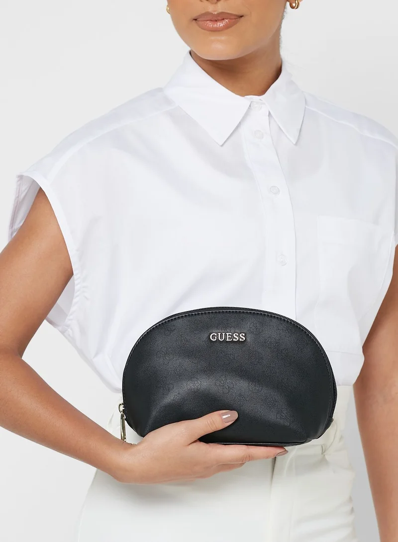 GUESS Jacaline Zip Around Cosmetic Bag