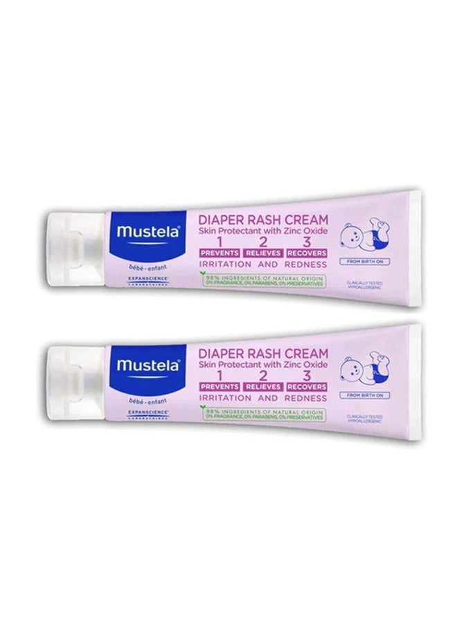 Mustela Pack Of 2 Vitamin Barrier Cream For Baby, 50 Ml - Image 2