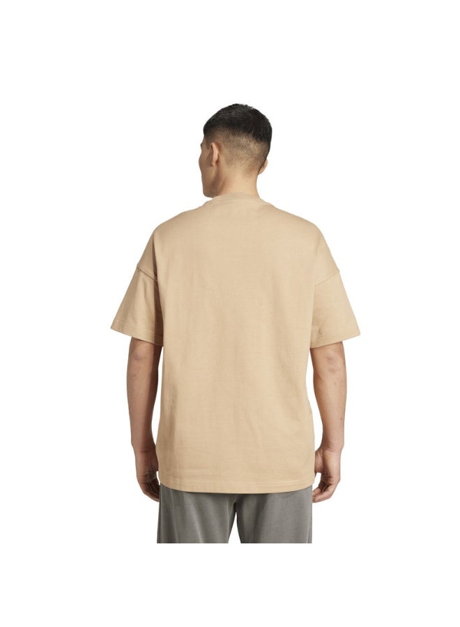Adidas Adidas M A Szn G T M Brown Not Sports Specific T-Shirts For Men - Image 3