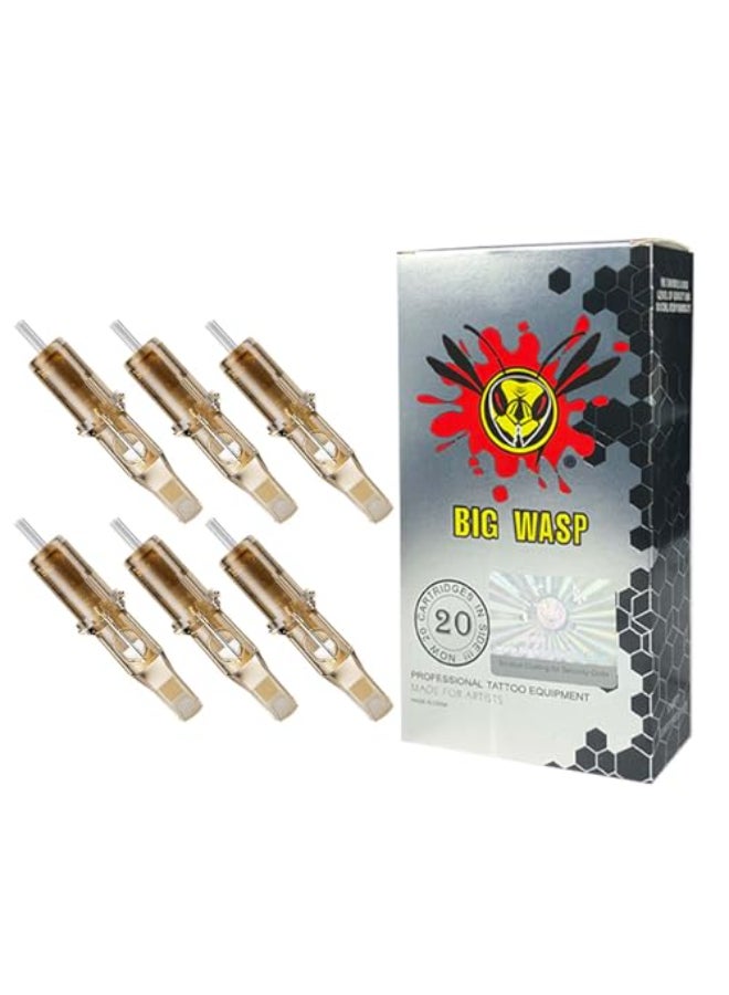 BIGWASP 12 إبرة وشم قياسية 11RM خراطيش 11 مغنوم مقوس 20 قطعة الجيل 3 - Image 1